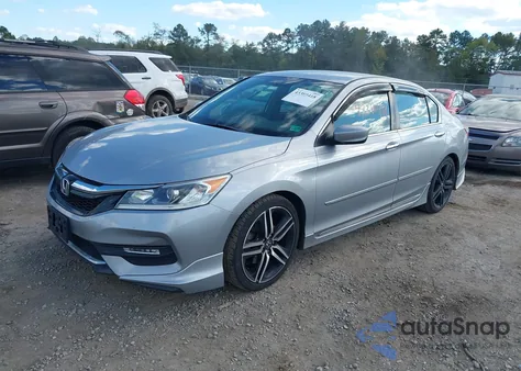 2016 Honda Accord Sport z USA, uszkodzony, nr VIN 1HGCR2F53GA193168